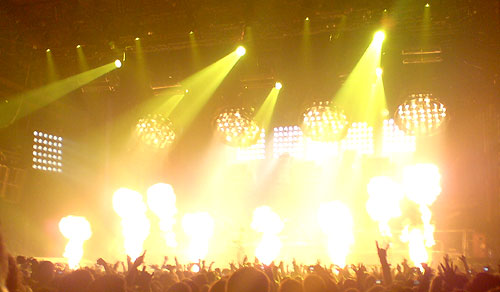 Rammstein at the NEC Arena